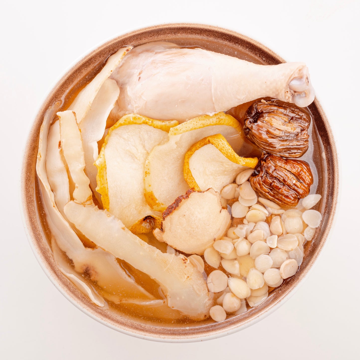 虎乳芝雪梨鸡汤 TIGER MILK MUSHROOM & PEAR CHICKEN SOUP