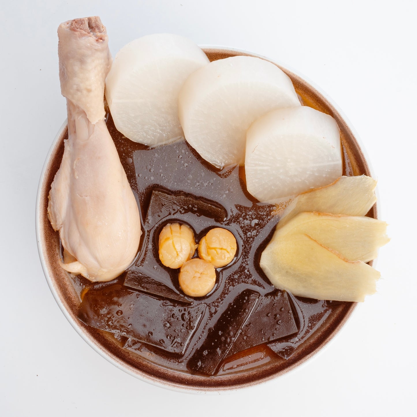 昆布干贝鸡汤 KOMBU & SCALLOPS CHICKEN SOUP