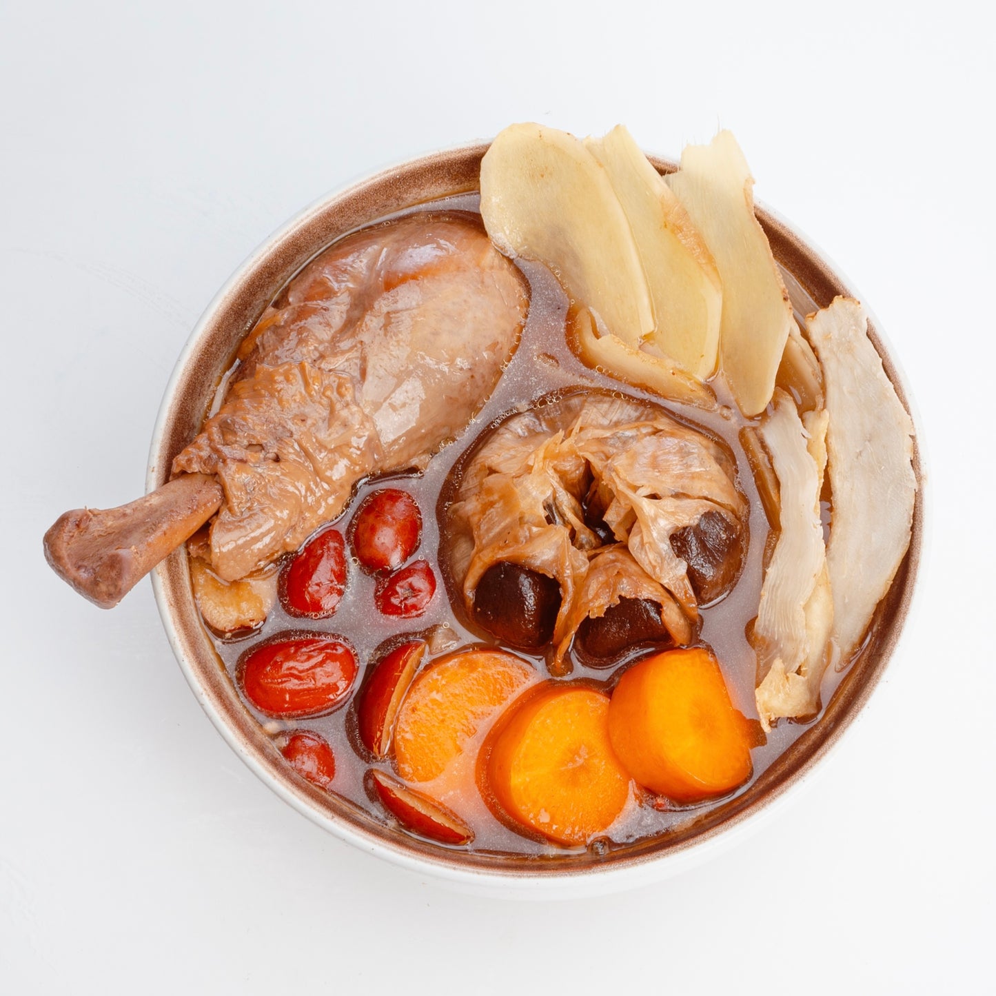 胡椒黑蒜鸡汤 PEPPER & BLACK GARLIC CHICKEN SOUP